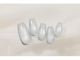 大人クールなシルバーネイル