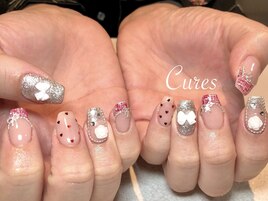 ツイードフレンチネイル