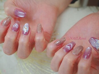 ネイルローズ(NAIL Rose)/マグネット　ハートバレンタイン