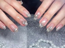 Best Nail 銀座店【ワンホンネイル・スカルプ・パラジェル・上品ジェルネイル】/フレンチマグネット
