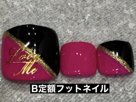 2色斜めフレンチ