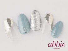 ネイルサロンアビー 北千住店(abbie)/ミラーニュアンス　￥12056