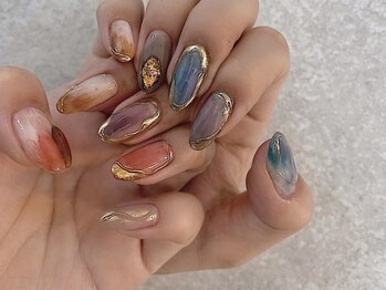 アンダースペル 桜木店(UNDER SPEL)/colorfulMirror nail