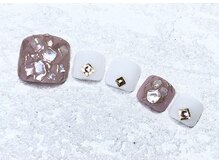 ローズクォーツ(Rose Quartz)/フット定額Aアートコー¥8,000