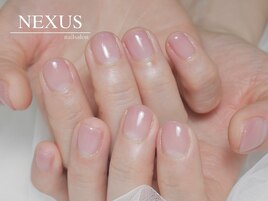 肌馴染み重視　ワンカラーネイル
