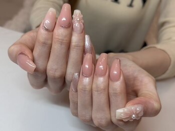 マリン(Marin)の写真/【心斎橋駅2分】トレンドアート～定番デザインまで豊富にご用意★見るだけでテンションのあがる指先に♪