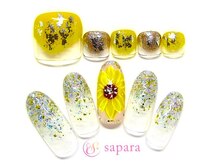 津田沼ネイルサロン サパラ(sapara)/ハンドフットセット定額￥11,499