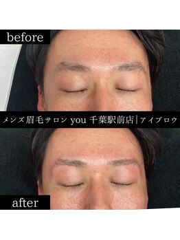 ユー 千葉駅前店(you)/メンズ眉毛/メンズ眉/千葉駅