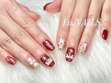 ユーネイルズ 恵比寿(Yu.NAILS.)/バレンタインマグネット◎リボン