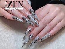 ゼン ネイル デザイン 池袋(ZEN NAIL DESIGN)/* 長 さだしやり放題×つけ放題