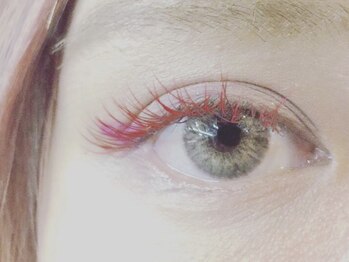 エースリー(A+3)/red.pinkフルオーダーエクステ