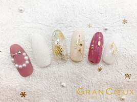 大人クリスマスネイル