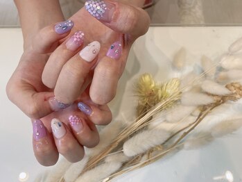 ネイルサロン ドレリッチ 大宮店(drerich)/紫陽花ネイル