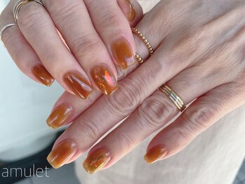 アミュレット(amulet)/クリアべっこうネイル