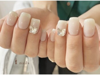 ジェミーネイル エビス(Jemiy nail ebisu)/ヌーディーシュガー蝶々8150yen