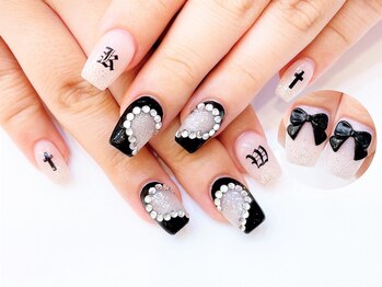 ネイルコレクション ピンク(Nail Collection Pink)/ジェル放題★ハートくり抜き