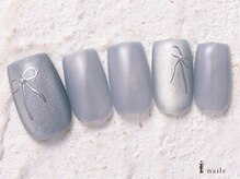 アイネイルズ 横浜WEST店(I-nails)/マグネットリボン8000円