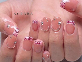 アウロラ 代々木上原(AURORA)/ツイード　ワンホン　韓国