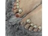 【フット】足浴付き ワンカラー5本＋ラメ5本90分　5300円→5000円