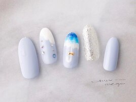 梅雨ネイル
