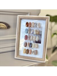 ハンドネイルアート2本付き