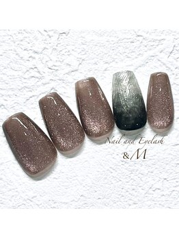 アンドエム(&M)/シンプル定額ネイル