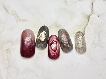 アルク バイ ネオリーブ 荻窪店(arc by neolive)/1月定額/ボルドーニュアンス