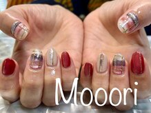 ネイルサロンモーリー(Mooori)/チェックネイル