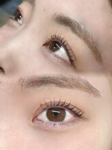 《まつげパーマ/まつげエクステ/パリジェンヌ/フラットラッシュ》LUNOA.【ルノア】/クルンとまつげパーマ