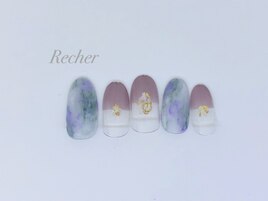 春の大人ネイル