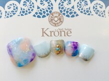 ネイルサロン クローネ(Nail Salon Krone)/フットオススメ定額￥１３２００