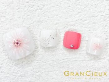 クアトログランシュ 青葉台(QUATRO×GranCieux)/透け感ぷっくりフラワー