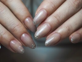 大人カラーグラデーションネイル