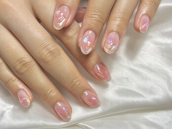 プレジールネイル 烏丸御池(Plaisir Nail)/パラジェル×持込アート
