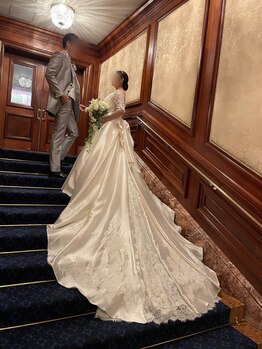 ボディキュア ブライダル美容整体 大阪梅田/憧れのホテルで前撮り/大阪/梅田