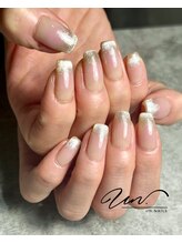 アンドットネイルズ(UN.nails)/チーク×マググラデ