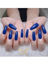 ヘブン ネイル 鶯谷(HEAVEN Nail)/チップ長さだしワンカラー