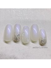アトリエラブニール/水滴ネイル