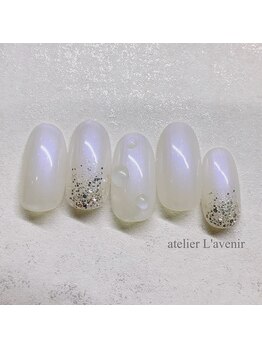 アトリエラブニール/水滴ネイル