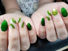 moqu.【モク】/手描きアートネイル