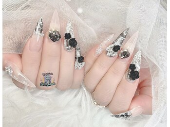 ゴテかわ(GOTE KAWA)/ツイード、長さだし