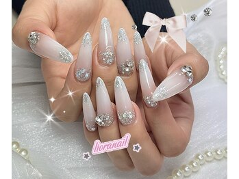 リオラネイル(Liora Nail)/長さ出し人気デザイン