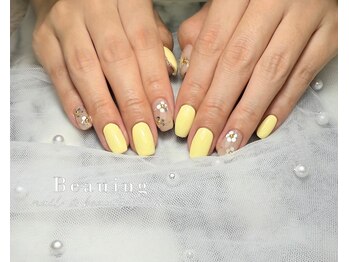 イエローフラワーネイル¥9420