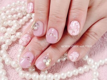 アンドシュシュネイル(&CHOU CHOU nail)/お客様ネイル