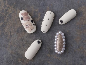 サンミーゴネイル 神戸店(Sunmego Nail)/ハートくまねいる
