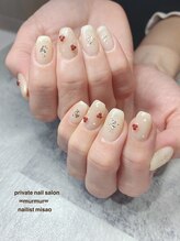 プライベート ネイルサロン マーマ(murmur)/きれいめワンカラーネイル