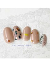 ネイルサロン クイル(QUILL)/４月ベージュ（３）