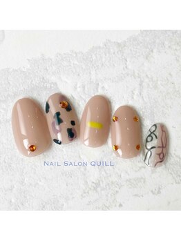 ネイルサロン クイル(QUILL)/4月ベージュ(3)