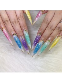 春ネイル