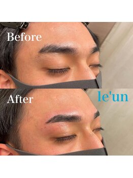 ルアン 六本木店/メンズ美眉毛スタイリング